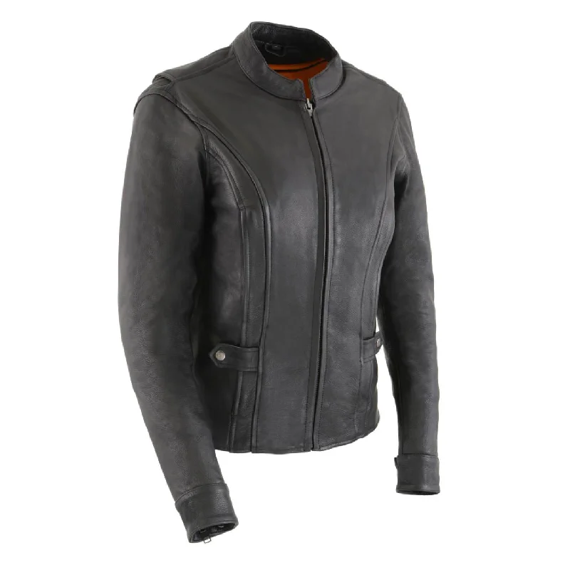 Women's trench coats with a removable belt for customizable stylingMilwaukee Leather MLL2530 Women's Vented Black Leather Scooter Jacket Women's trench coats with a removable belt for customizable stylingMilwaukee Leather MLL2530 Women's Vented Black Leather Scooter Jacket