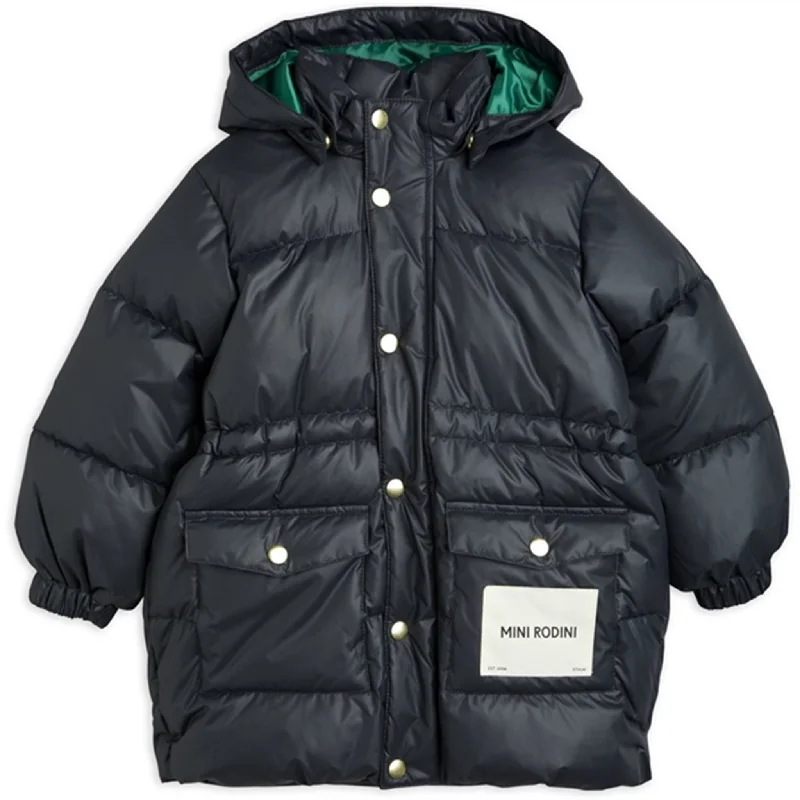 Sherpa - lined winter coats for women​Mini Rodini Heavy Puffer Jacket Black