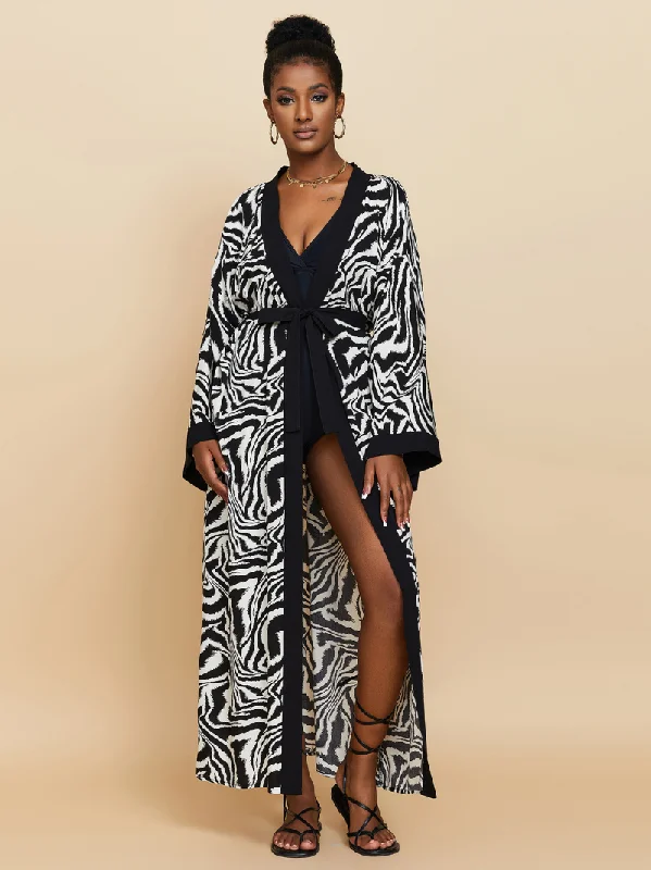 Women's long - length wool blend jackets for a warm and stylish winter lookMusic Of Love Women's Rayon Long Kimono Jacket Women's long - length wool blend jackets for a warm and stylish winter lookMusic Of Love Women's Rayon Long Kimono Jacket