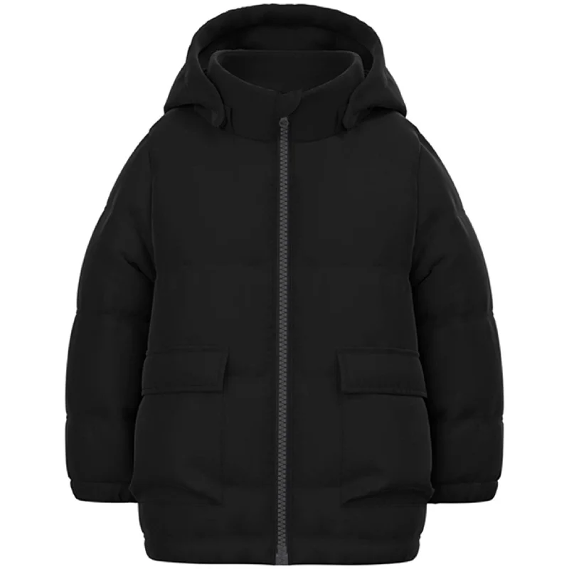 Women's winter coats with internal pockets​Name it Black Mellow Puffer Jacket