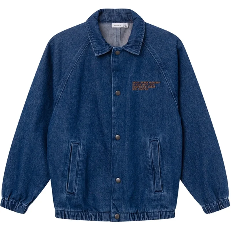 Name it Dark Blue Denim Kasper Denim Shirt