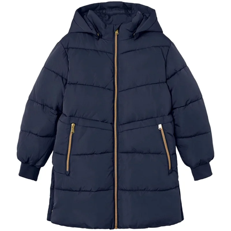 Sequined winter coats for women's evening wearName it Dark Sapphire Music Puffer Jacket Sequined winter coats for women's evening wearName it Dark Sapphire Music Puffer Jacket