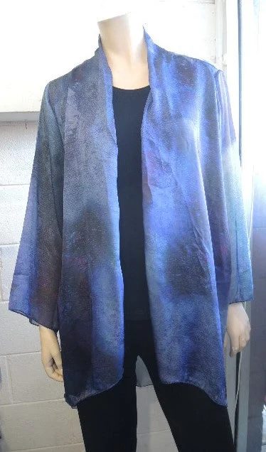 Women's moto jackets with a lace - up front for a unique and stylish touchParty Girl Polished Chiffon Jacket Women's moto jackets with a lace - up front for a unique and stylish touchParty Girl Polished Chiffon Jacket