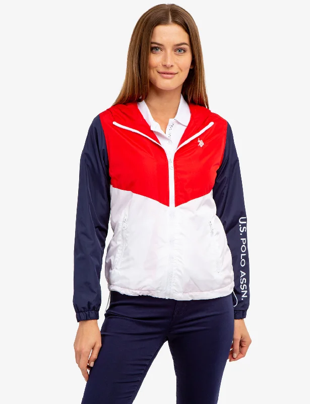 Women's cropped down jackets in bold colors for a sporty and fashionable winter outfitPOLAR FLEECE AMERICANA JACKET Women's cropped down jackets in bold colors for a sporty and fashionable winter outfitPOLAR FLEECE AMERICANA JACKET
