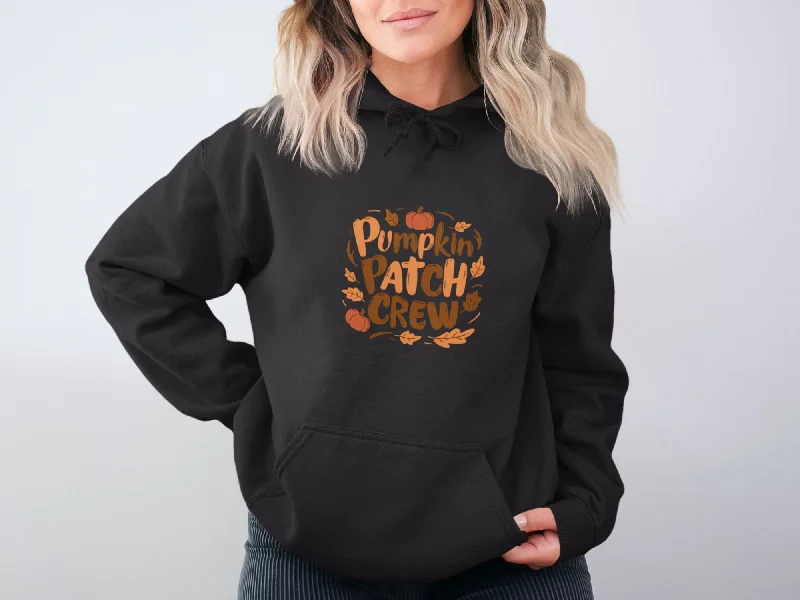 Women's cropped sweatshirt with a lace - trimmed hem for a romantic lookPumpkin Patch Crew Organic Cotton Hoodie Women's cropped sweatshirt with a lace - trimmed hem for a romantic lookPumpkin Patch Crew Organic Cotton Hoodie