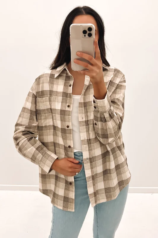 Women's denim jackets with distressed details for a casual and edgy lookSection Oversized Flannel Overcast Women's denim jackets with distressed details for a casual and edgy lookSection Oversized Flannel Overcast