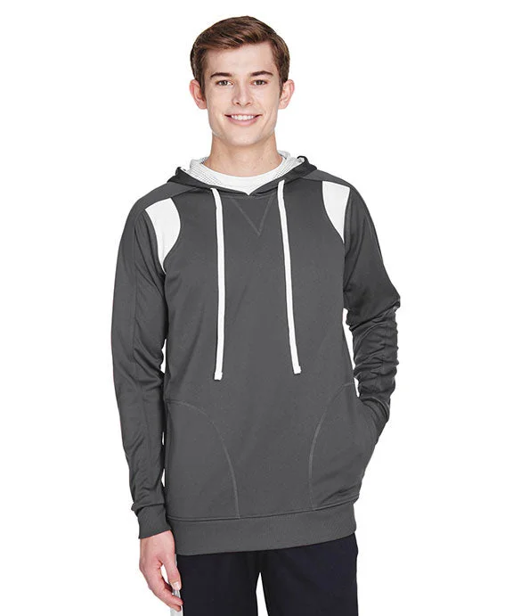 Women's tie - dye hoodie in bright colors for a retro and eye - catching styleTT30 - Team 365 Mens Elite Performance Hoodie | Sport Graphite/White Women's tie - dye hoodie in bright colors for a retro and eye - catching styleTT30 - Team 365 Mens Elite Performance Hoodie | Sport Graphite/White