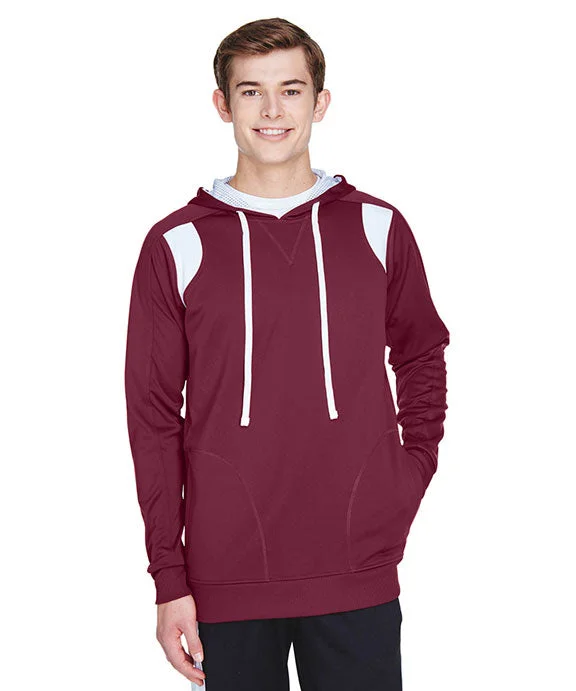 Women's graphic - printed sweatshirt featuring floral patterns for a feminine touchTT30 - Team 365 Mens Elite Performance Hoodie | Sport Maroon/White Women's graphic - printed sweatshirt featuring floral patterns for a feminine touchTT30 - Team 365 Mens Elite Performance Hoodie | Sport Maroon/White