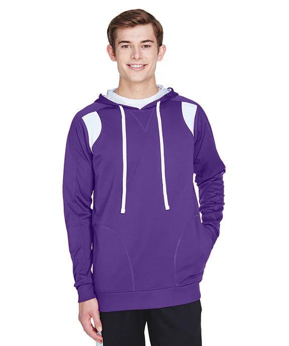 Women's zip - up sweatshirt in pastel blue for a soft and stylish outfitTT30 - Team 365 Mens Elite Performance Hoodie | Sport Purple/White Women's zip - up sweatshirt in pastel blue for a soft and stylish outfitTT30 - Team 365 Mens Elite Performance Hoodie | Sport Purple/White