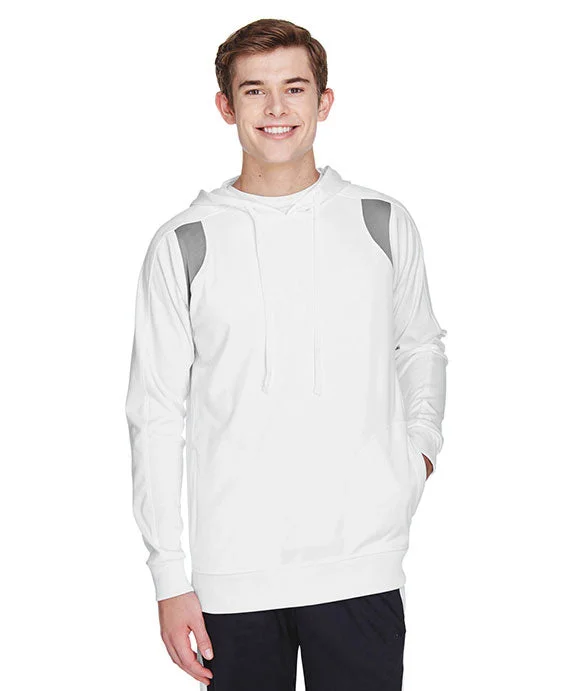 Women's hoodie with a detachable hood for customizable stylingTT30 - Team 365 Mens Elite Performance Hoodie | White/Sport Graphite Women's hoodie with a detachable hood for customizable stylingTT30 - Team 365 Mens Elite Performance Hoodie | White/Sport Graphite