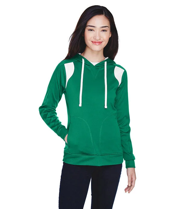 Women's pullover hoodie with a side slit for a modern and relaxed fitTT30W - Team 365 Ladies Elite Performance Hoodie | Sport Kelly Women's pullover hoodie with a side slit for a modern and relaxed fitTT30W - Team 365 Ladies Elite Performance Hoodie | Sport Kelly