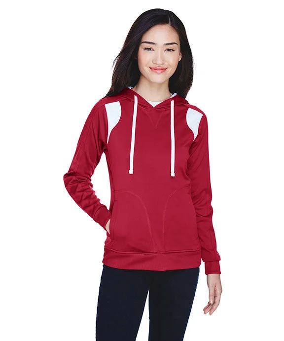 Women's hoodie with a detachable hood for customizable stylingTT30W - Team 365 Ladies Elite Performance Hoodie | Sport Scarlet Red Women's hoodie with a detachable hood for customizable stylingTT30W - Team 365 Ladies Elite Performance Hoodie | Sport Scarlet Red