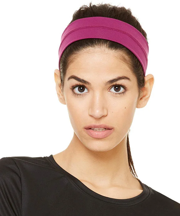 Women's sherpa - lined hoodie for extreme cold weather outdoor activitiesW7000 - All Sport Unisex Headband | Currant Women's sherpa - lined hoodie for extreme cold weather outdoor activitiesW7000 - All Sport Unisex Headband | Currant