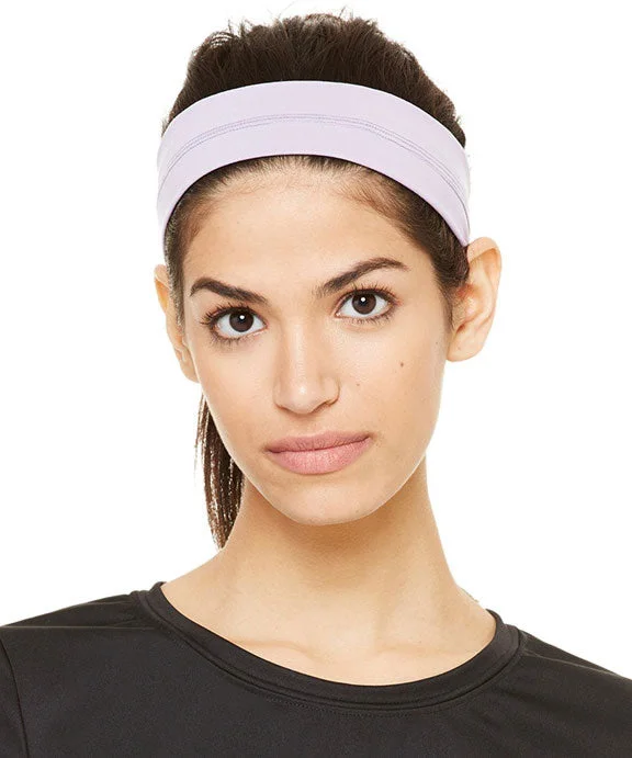Women's crew - neck sweatshirt in a heather gray shade for a classic and versatile optionW7000 - All Sport Unisex Headband | Lavender Women's crew - neck sweatshirt in a heather gray shade for a classic and versatile optionW7000 - All Sport Unisex Headband | Lavender