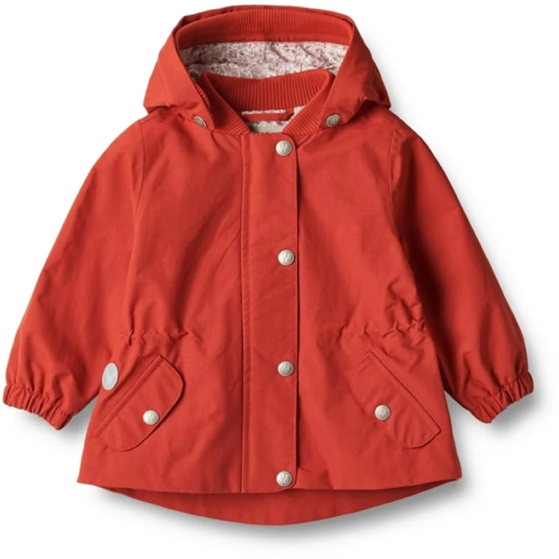 Women's faux fur - trimmed denim jackets for a trendy and cozy styleWheat Jacket Ada Tech Red Women's faux fur - trimmed denim jackets for a trendy and cozy styleWheat Jacket Ada Tech Red