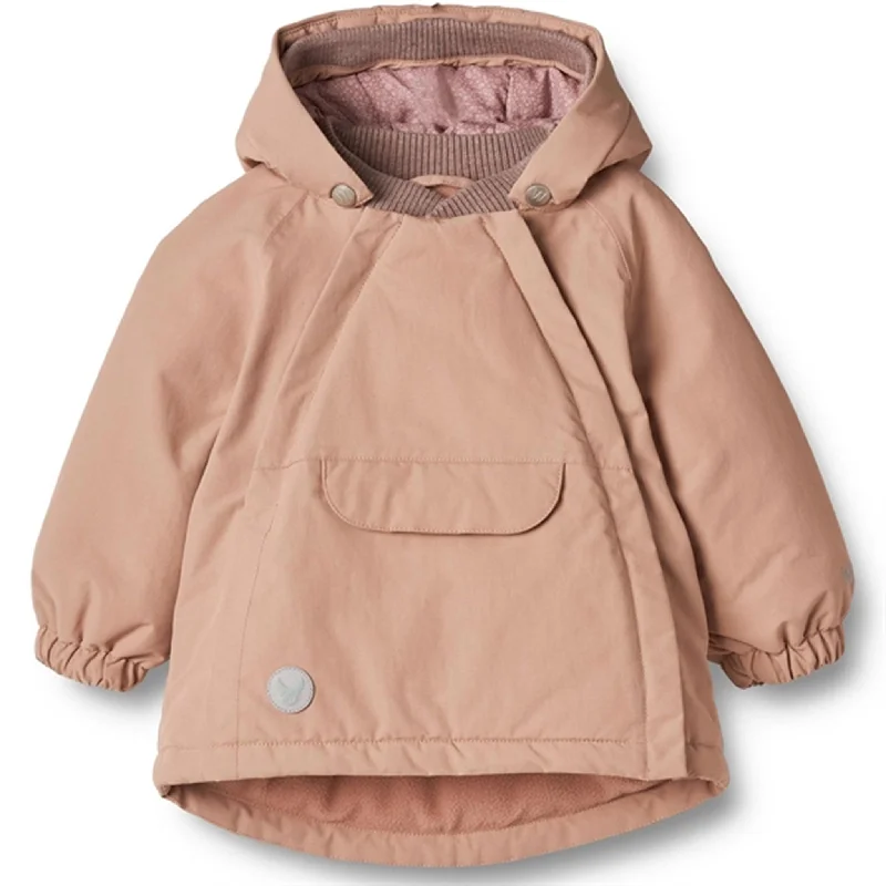 Women's winter coats with adjustable hoods​Wheat Jacket Sascha Tech Rose Dawn