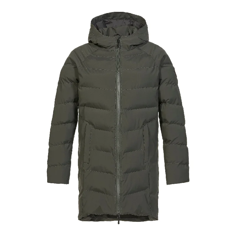 Women's moto jackets with a lace - up front for a unique and stylish touchWOMEN'S MARINA LONG QUILTED JACKET Women's moto jackets with a lace - up front for a unique and stylish touchWOMEN'S MARINA LONG QUILTED JACKET