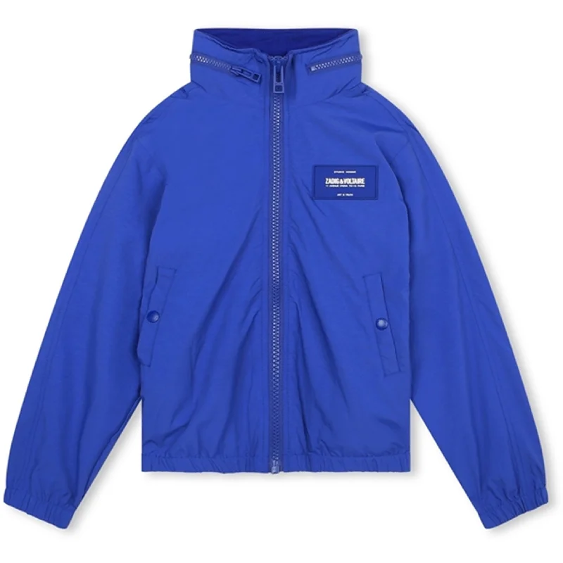 Women's denim jackets with distressed details for a casual and edgy lookZadig & Voltaire Electric Blue Jacket Women's denim jackets with distressed details for a casual and edgy lookZadig & Voltaire Electric Blue Jacket