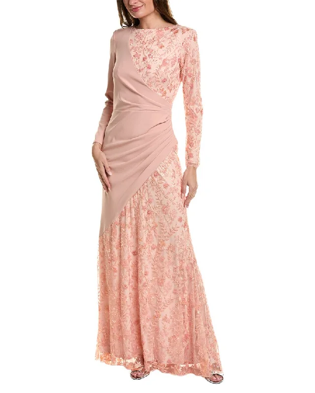 Lace - Embellished Women Dress for an Elegant and Sophisticated Appearance Lace - Embellished Women Dress for an Elegant and Sophisticated Appearance Tadashi Shoji Floral Gown Lace - Embellished Women Dress for an Elegant and Sophisticated Appearance Lace - Embellished Women Dress for an Elegant and Sophisticated Appearance Tadashi Shoji Floral Gown