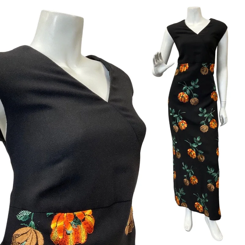 Off - the - Shoulder Women Dress for a Romantic and Feminine Look Off - the - Shoulder Women Dress for a Romantic and Feminine Look VINTAGE 60s 70s BLACK ORANGE GREEN FLORAL EMBROIDERED SLEEVELESS MAXI DRESS `14 Off - the - Shoulder Women Dress for a Romantic and Feminine Look Off - the - Shoulder Women Dress for a Romantic and Feminine Look VINTAGE 60s 70s BLACK ORANGE GREEN FLORAL EMBROIDERED SLEEVELESS MAXI DRESS `14