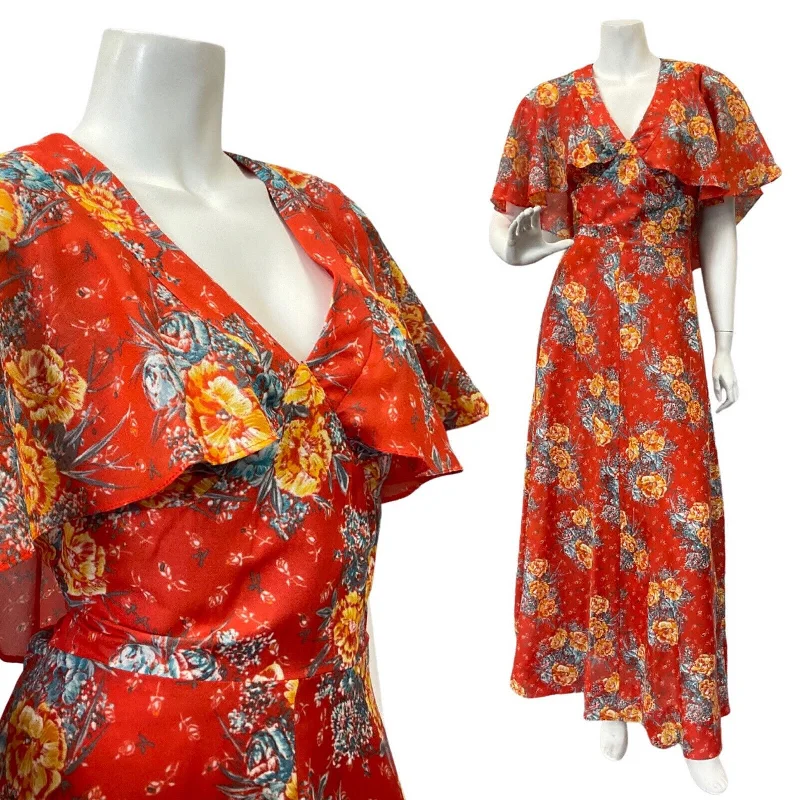 Ball Gown Women Dress with a Full Skirt for a Princess - like Look Ball Gown Women Dress with a Full Skirt for a Princess - like Look VINTAGE 60s 70s RED YELLOW BLUE FLORAL ROSE FLOWER CAPE SLEEVE BOHO MAXI DRESS 8 Ball Gown Women Dress with a Full Skirt for a Princess - like Look Ball Gown Women Dress with a Full Skirt for a Princess - like Look VINTAGE 60s 70s RED YELLOW BLUE FLORAL ROSE FLOWER CAPE SLEEVE BOHO MAXI DRESS 8