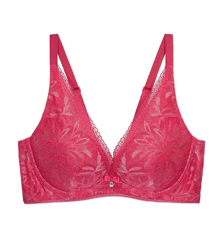 AQUA BLOOM WIRED PUSH UP DEEP V BRA