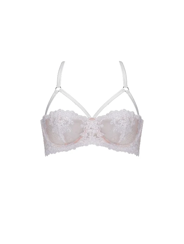 balconette bras for a sexy necklineAria Strap Balcony Bra