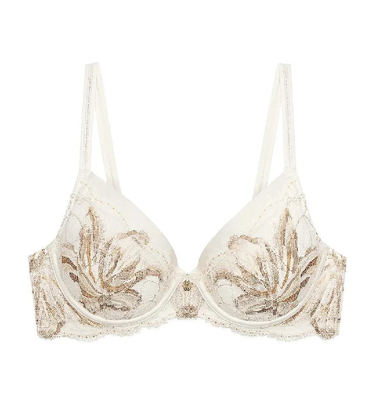 ARTISAN LACE WIRED PUSH UP BRA