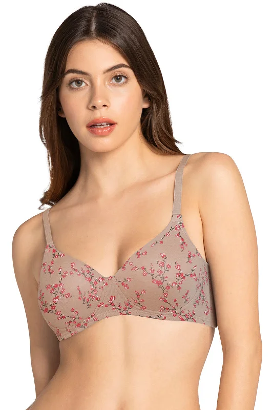 Cotton Dream Padded Non Wired T-shirt Bra - Sesame Pr