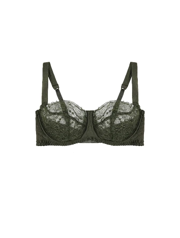 padded bras for added volumeIngrid Balcony Bra