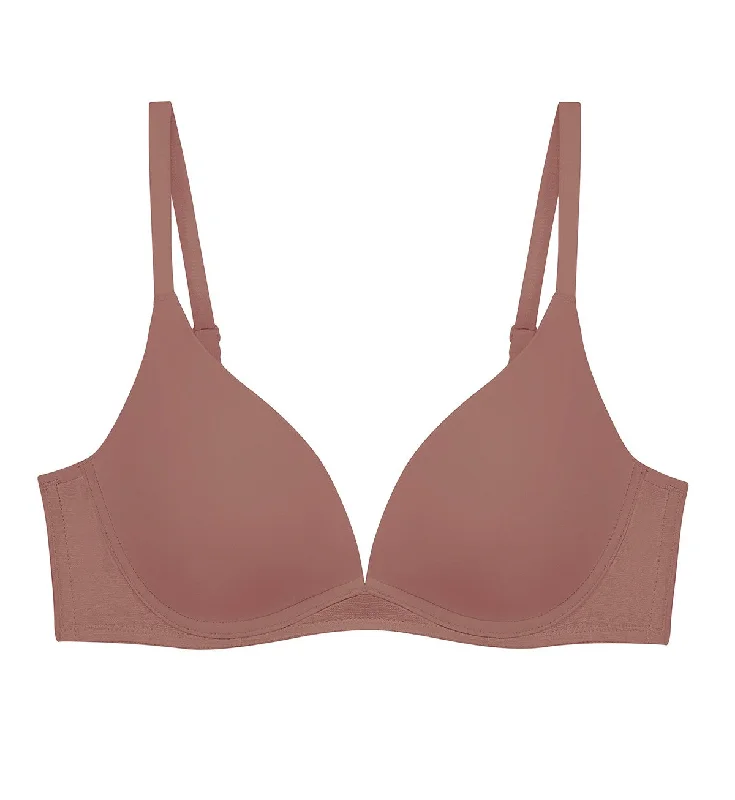 Invisible Inside-Out Non-Wired Push Up Deep V Bra