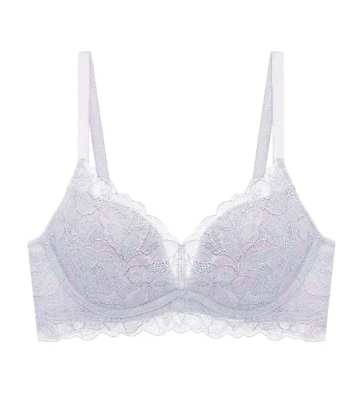 Magnolia Lace Wired Push Up Deep V Bra