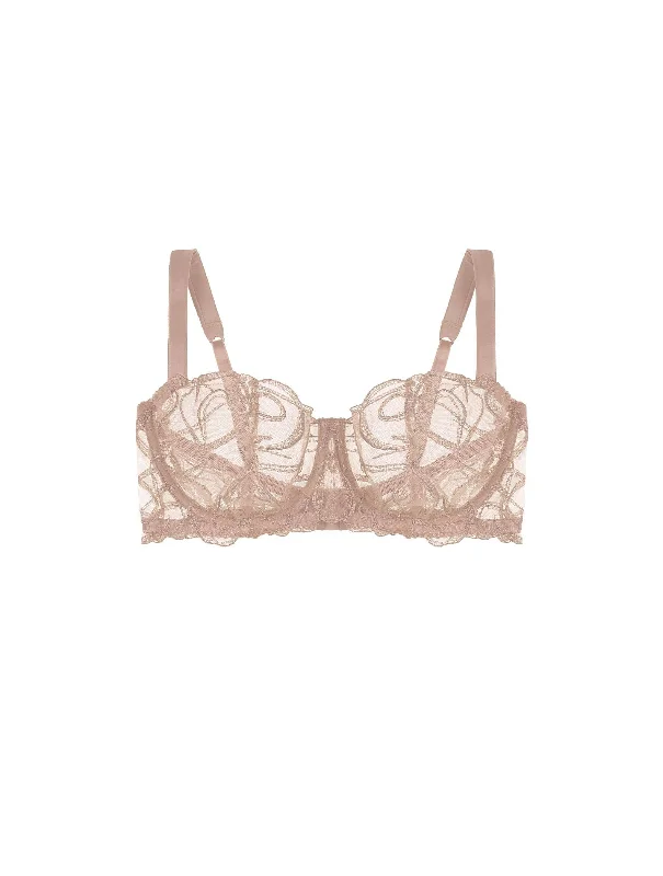 moisture wicking sports bras for sweaty workoutsMia Balcony Bra