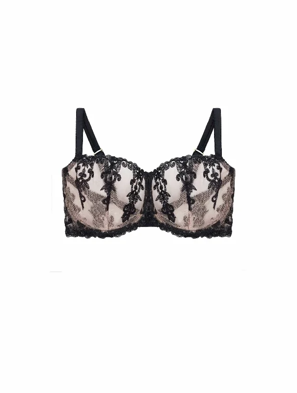 bralette with underwire for added supportOnyx Balcony Bra Curve
