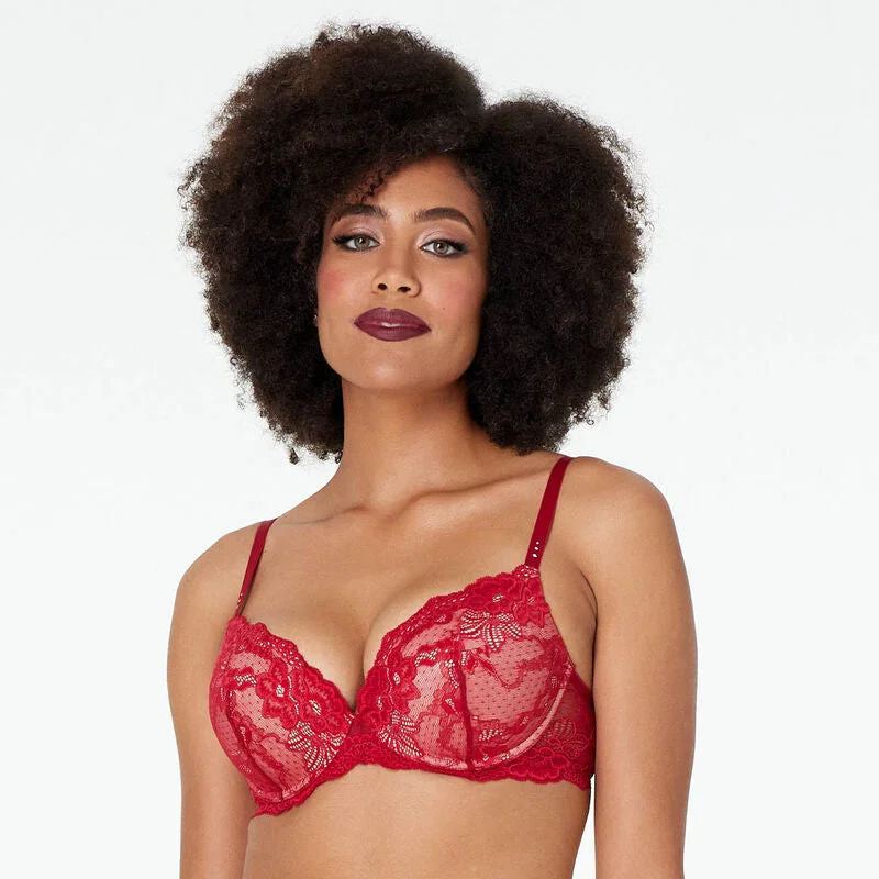 My Fit Lace Push Up Bra