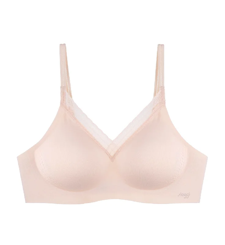 plunge t - shirt bras for a sleek appearanceSLOGGI BODY ADAPT TWIST SOFT BRA