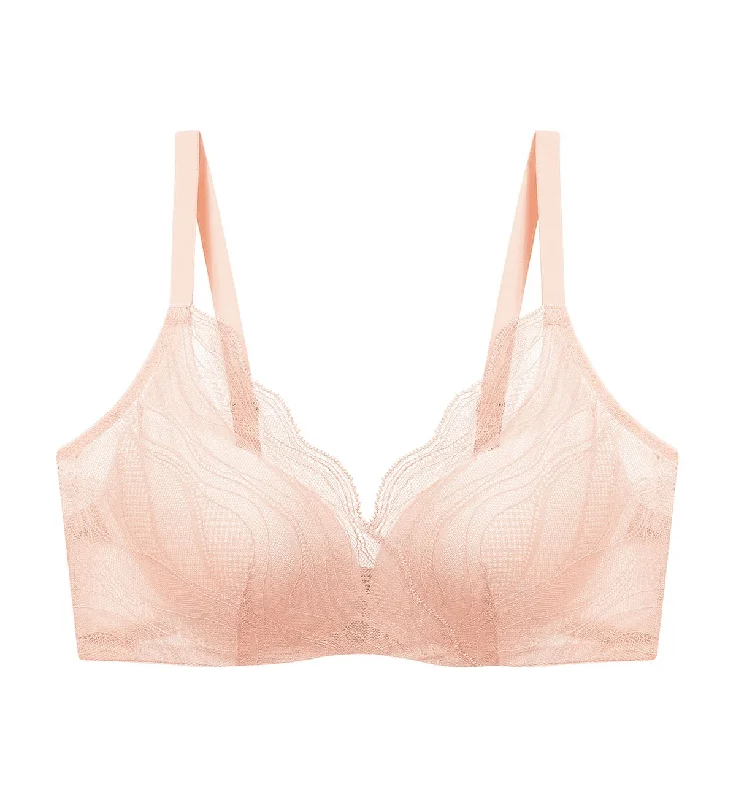 Style Airy Wired Push Up Deep V Bra