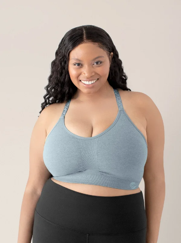 seamless wireless bras for everyday comfortDiana Sublime® Sports Bra | Seaglass Heather