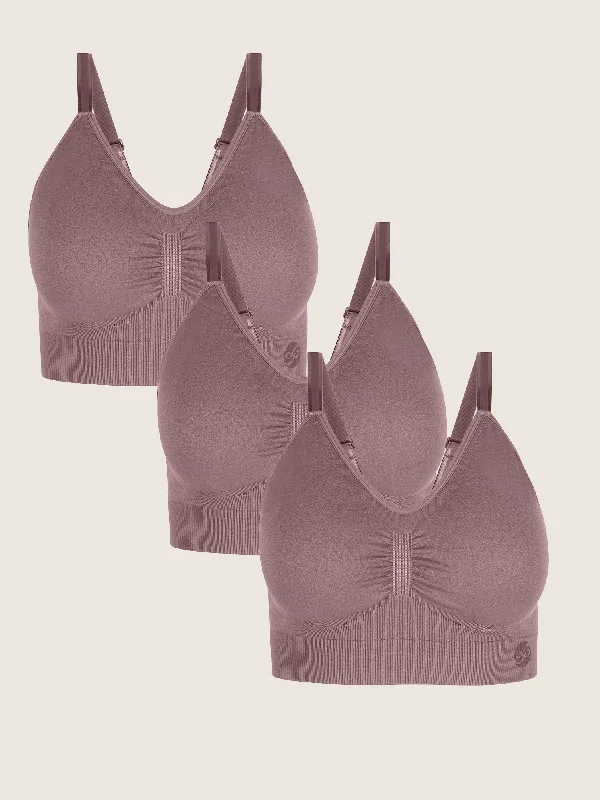 t - shirt bras for a smooth look under clothesWash Wear Spare® Nellie Wireless Bra Pack | Twilight