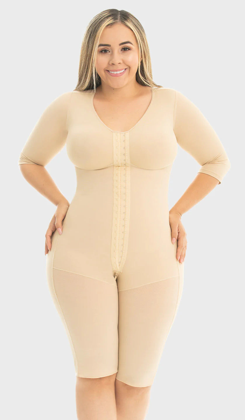 Full - body shaper for post - pregnancy body recoveryF0127 MYD 1st Stage with Sleeves Full - body shaper for post - pregnancy body recoveryF0127 MYD 1st Stage with Sleeves