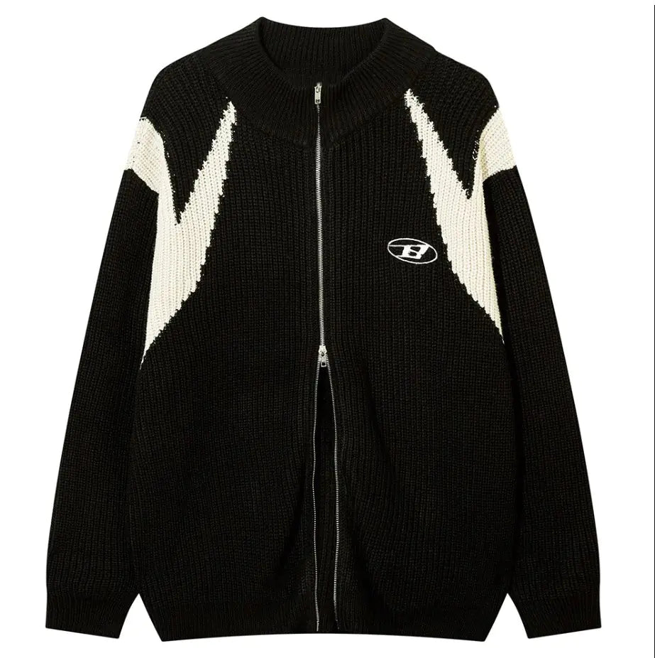 Shaper for a bridal look to streamline the silhouette​Hip Hop Men Sweater