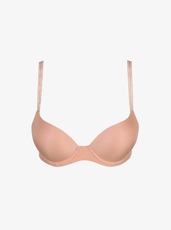 Louie Push-Up Bra - Powder Rose