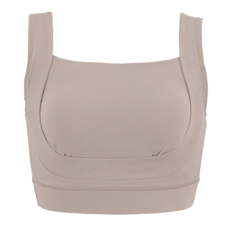 Friendly Squareneck Support Wireless Bra