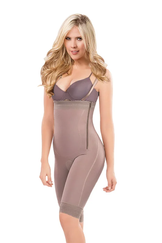 Post Op Strapless Body Shapewear with Butt Lifter