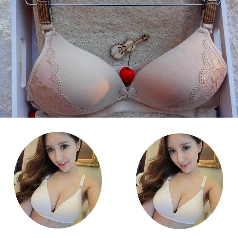 Sexy Underwire Intimates Cotton Seamless Push Up Wireless Women Clothing Underwear Girls bra Lingerie