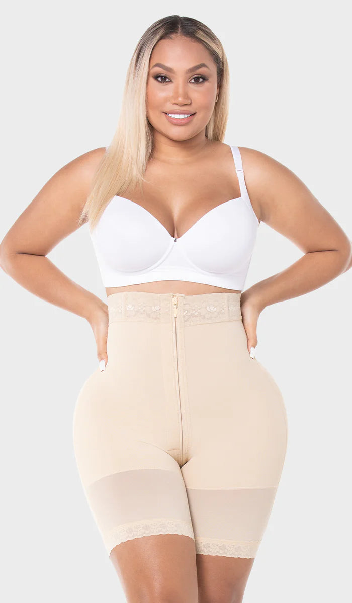Shaper for a party dress to show off curvesSXA00728 - HOURGLASS TIPE SHORTS WITH ZIPPER Shaper for a party dress to show off curvesSXA00728 - HOURGLASS TIPE SHORTS WITH ZIPPER