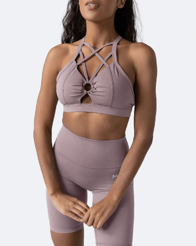 post - surgery women sport bra for support and comfortDusty Pink Criss Cross Front Top post - surgery women sport bra for support and comfortDusty Pink Criss Cross Front Top