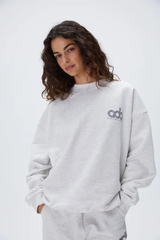 petite adjustable strap women sport braPerformance Oversized Sweatshirt - Light Grey Melange petite adjustable strap women sport braPerformance Oversized Sweatshirt - Light Grey Melange