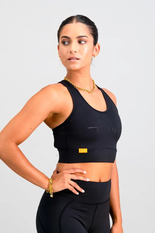 The Essential Sports Bra - Black