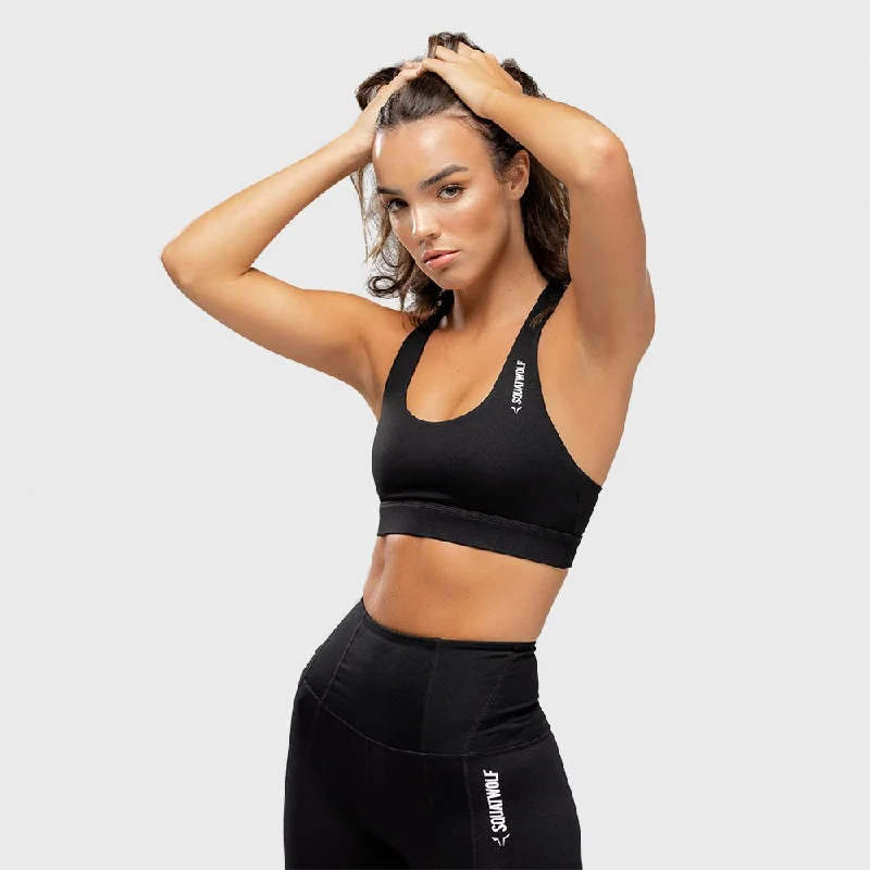 plus size high impact women sport braWarrior Bra - Black